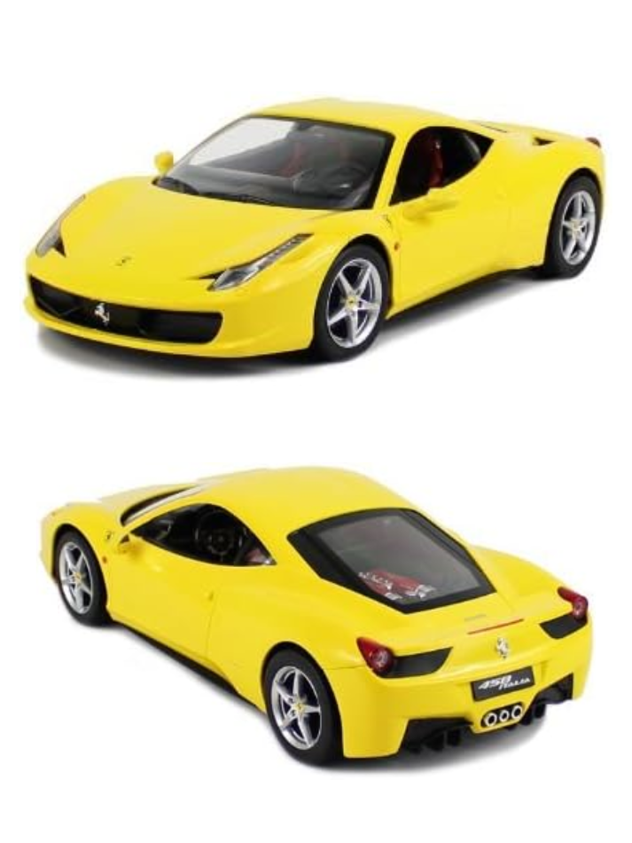 Macchina telecomandata RASTAR 1:24 FERRARI 458 ITALIA yellow-2