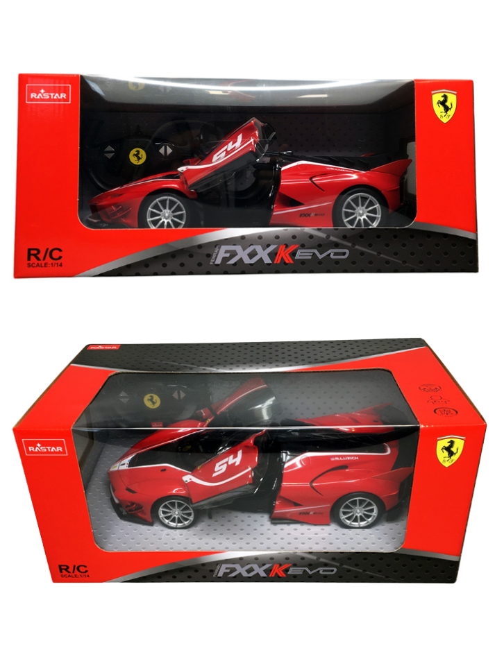 Macchina telecomandata Rastar - R/C control in scala 1:24 FERRARI  FXX K EVO-2