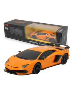 Macchinina radiocomandata RASTAR in scala 1:24 LAMBORGHINI AVENTADOR orange-2