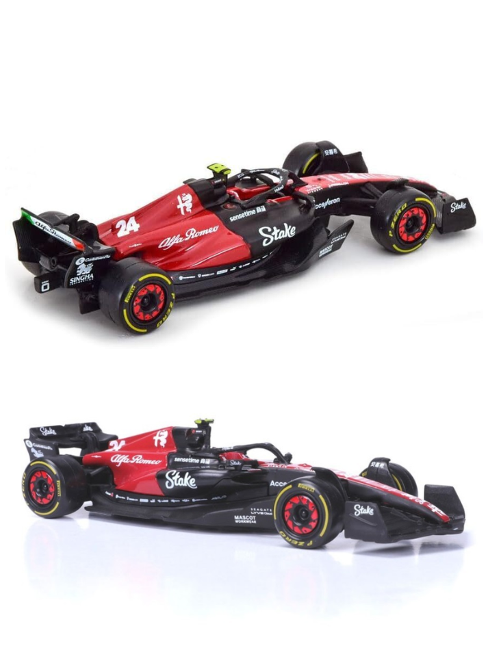 Modellino auto Burago in scala 1:43 ALFA ROMEO - F1 C43  #24 ZHOU-2