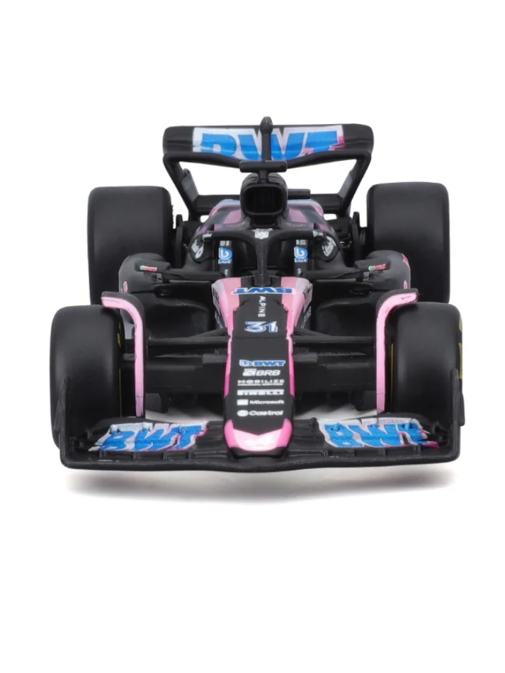 1 Modellino auto Burago in scala 143 BWT ALPINE - F1 A524 2024 #31 OCON-2