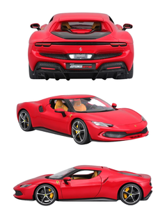 Modellino auto in scala 1:18 FERRARI 296 GTB  red-2