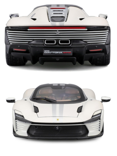 Modellino auto in scala 1:18 FERRARI DAYTONA SP3 white Signature-2