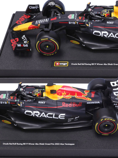 Modellino auto in scala 1:18 RED BULL - F1 RB19 2023 #1 VERSTAPPEN ABU DHABI GP 2023-7