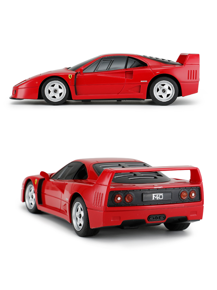 Modellino auto radiocomandata RASTAR in scala 1:24 FERRARI F40  red