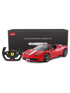 Modellino auto radiocomandata RASTAR in scala 1:24 FERRARI  458 SPECIALE A red-2