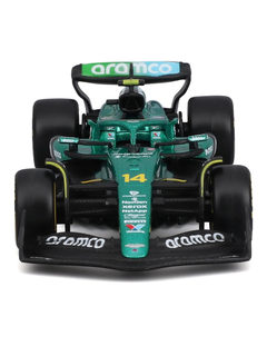 Moldellino auto Burago in scala 1:43 ASTON MARTIN - F1 AMR25 #14 ALONSO-2
