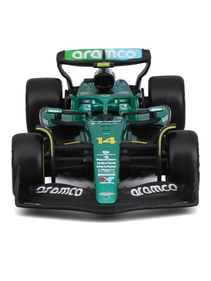 Moldellino auto Burago in scala 1:43 ASTON MARTIN - F1 AMR25 #14 ALONSO