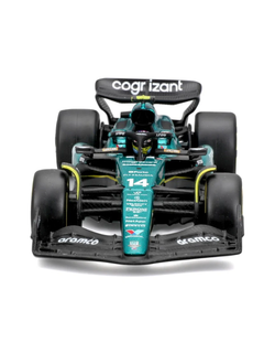 Moldellino auto Burago in scala 1:43 ASTON MARTIN - F1 AMR23  #14 ALONSO Signature-2