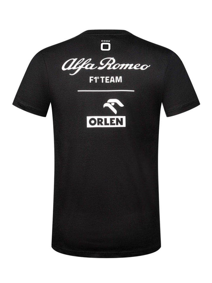 T-shirt da uomo black collezione speciale Monza - Italian GP Alfa Romeo-5