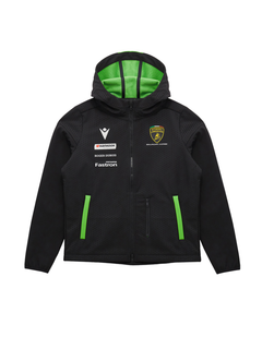 Softshell Bambino Automobili Lamborghini Squadra Corse 2024/25 Nero/Verde-2