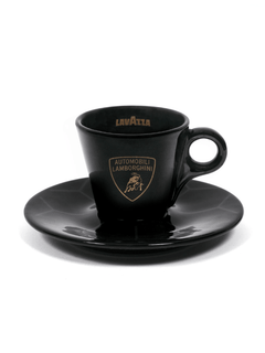 Set di tazza e piattino da caffè Lamborghini Lavazza collaboration