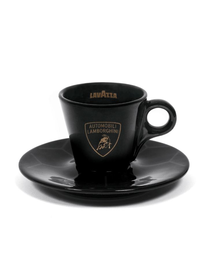 Set di tazza e piattino da caffè Lamborghini Lavazza collaboration