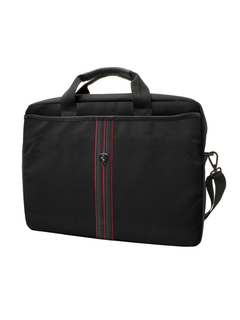 Ferrari valigetta per pc portatile notebook Rosso/Nera-2