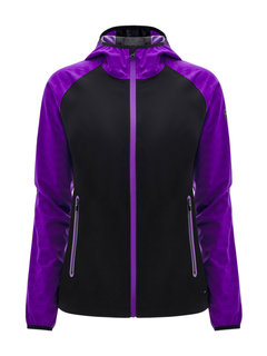 Automobili Lamborghini Donna Kaja Giacca Da Pioggia ACTIVEWEAR 2024/25 Nero/Viola-2
