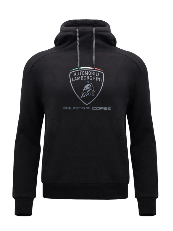 Felpa Automobili Lamborghini Squadra Corse SPORTSWEAR Nera-2