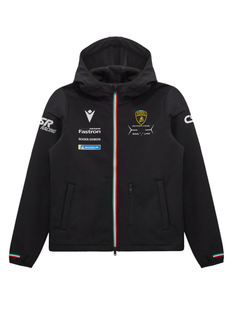 Softshell Bambino Automobili Lamborghini Squadra Corse LMDH 2024/25 Nero-2