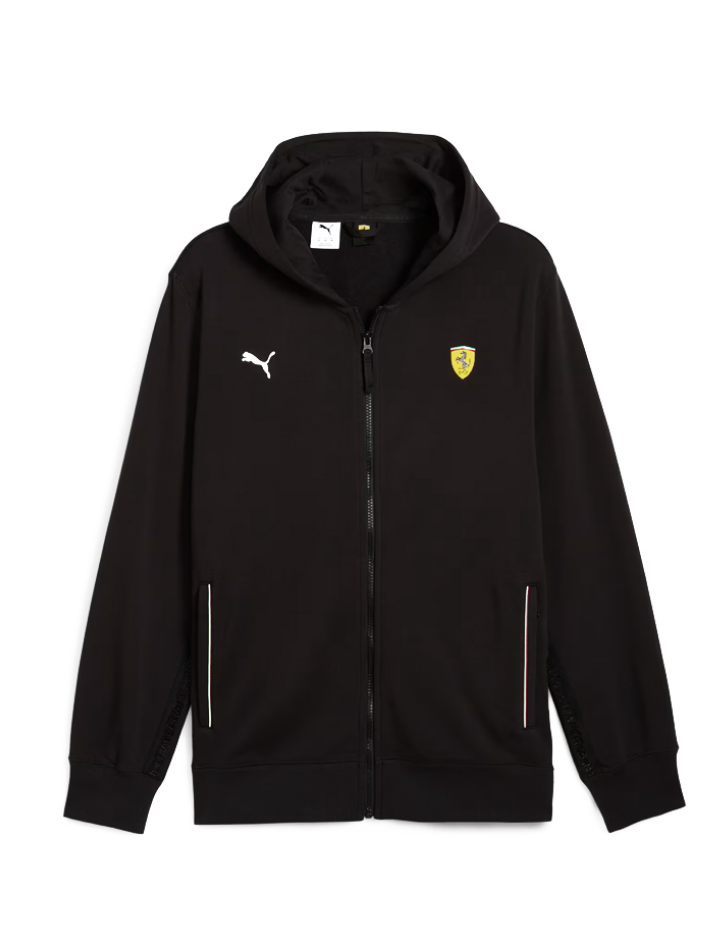 Ferrari felpa da uomo Race Sweat Jacket nera