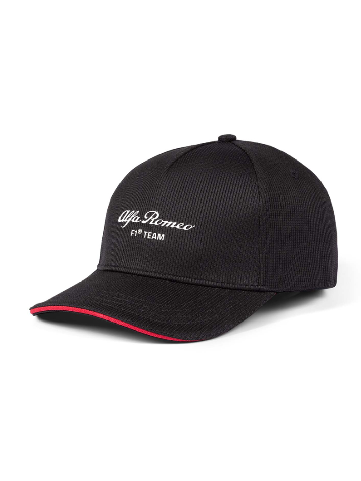 Alfa Romeo Berretto a Visiera Piatta F1 Team Nero 2023-3