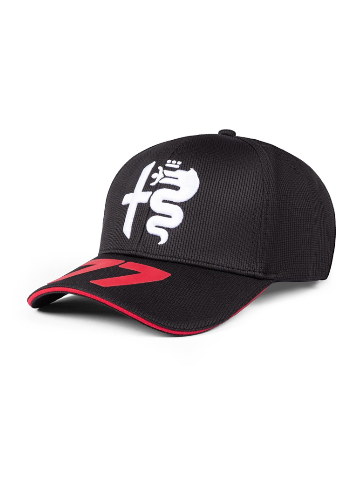 Alfa Romeo Berretto F1 Team Bottas Pilota Nero 2023-3