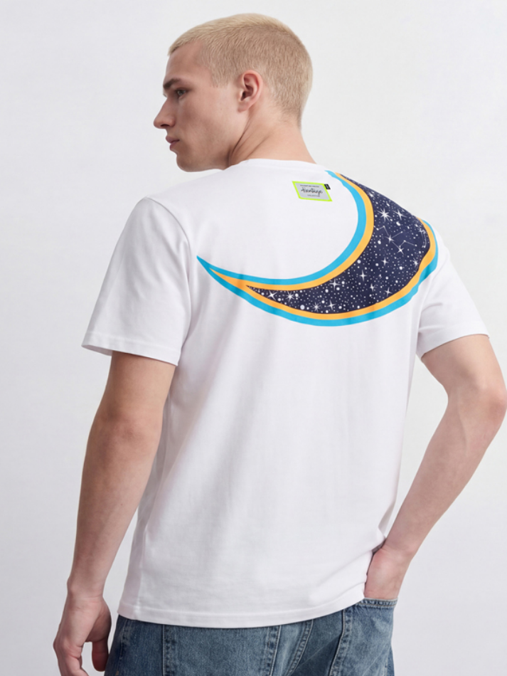 T-shirt da uomo Valentino Rossi Vr46 White-2