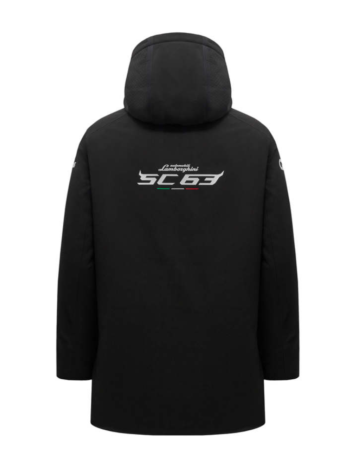 Giubbotto Softshell Imbottito Automobili Lamborghini Squadra Corse LMDH 2024/25 Nero-3