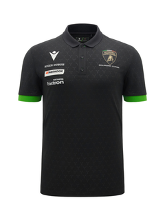 Polo Uomo Lamborghini Squadra Corse Super Trofeo 2026/27 Nero/Verde-2