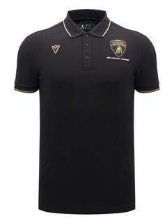 Polo Uomo Lamborghini Squadra Corse SPORTSWEAR 2026/27 Nero-2