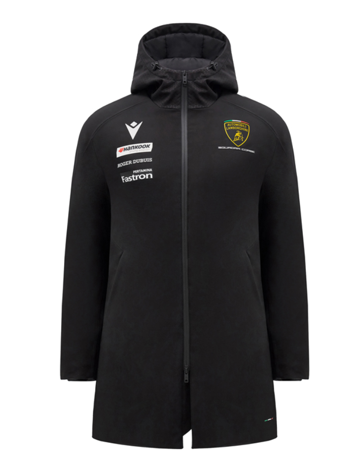 Giubbotto Softshell Imbottito Automobili Lamborghini Squadra Corse 2024/25 Nero