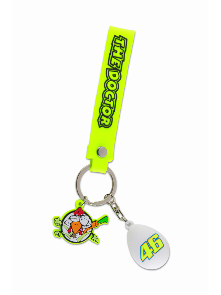 Portachiavi in Gomma VR46 Heritage-1