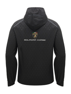 Rain Jacket Uomo Lamborghini Squadra Corse Super Trofeo 2026/27 Nero-4