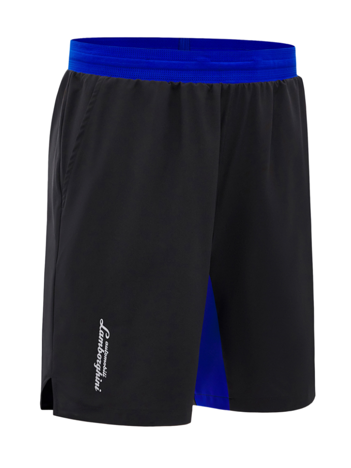 Automobili Lamborghini Miguel Pantaloncino Corto ACTIVEWEAR 2024/25 Nero/Blu-3