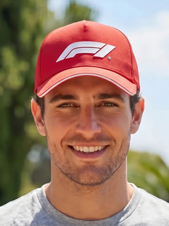 Cappellino Ferrari F1 Rosso con logo bianco-1