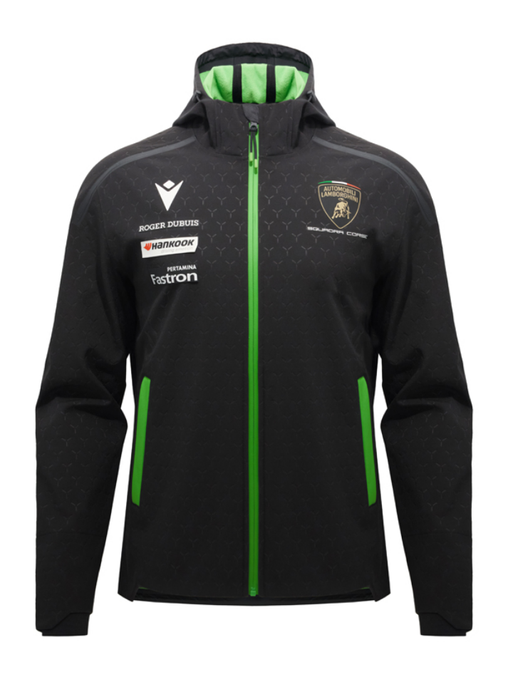 SoftShell Uomo Lamborghini Squadra Corse Super Trofeo 2026/27 Nero-2