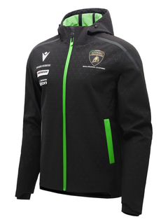 SoftShell Uomo Lamborghini Squadra Corse Super Trofeo 2026/27 Nero-3