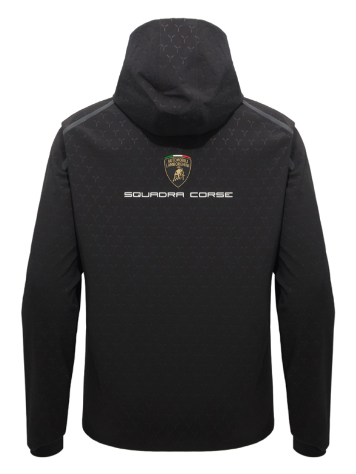 SoftShell Uomo Lamborghini Squadra Corse Super Trofeo 2026/27 Nero-4