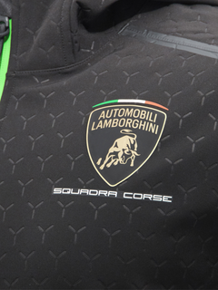SoftShell Uomo Lamborghini Squadra Corse Super Trofeo 2026/27 Nero-5