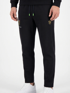 Pantaloni Uomo Lamborghini Squadra Corse SPORTSWEAR 2026/27 Nero-1