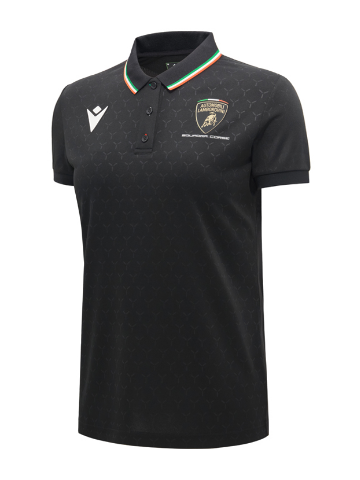Polo Donna Automobili Lamborghini SC63 2026/27 Nera-2