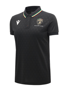 Polo Donna Automobili Lamborghini SC63 2026/27 Nera-2