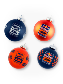 Red Bull KTM palline per decorazione albero di Natale-2