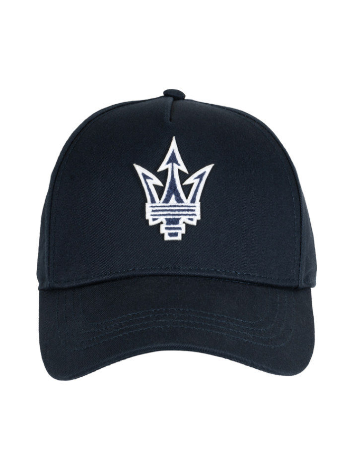Maserati Cappello Blu navy Tridente