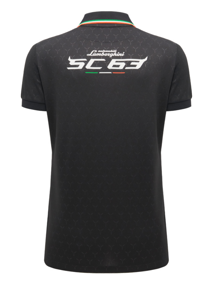 Polo Donna Automobili Lamborghini SC63 2026/27 Nera-4