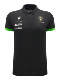 Polo Donna Lamborghini Squadra Corse Super Trofeo 2026/27 Nero/Verde-2