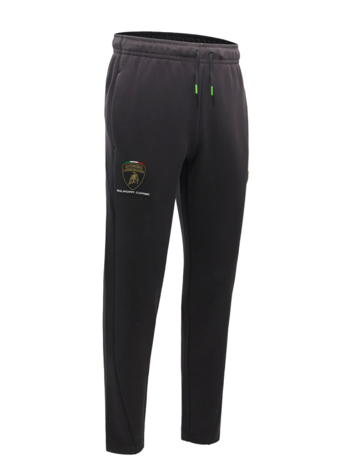 Pantaloni Uomo Lamborghini Squadra Corse SPORTSWEAR 2026/27 Nero-3