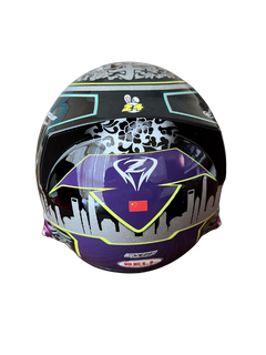Casco Formula 1 in scala 1:2 Replica Alfa Romeo Guanyu Zhou F1 2024-4