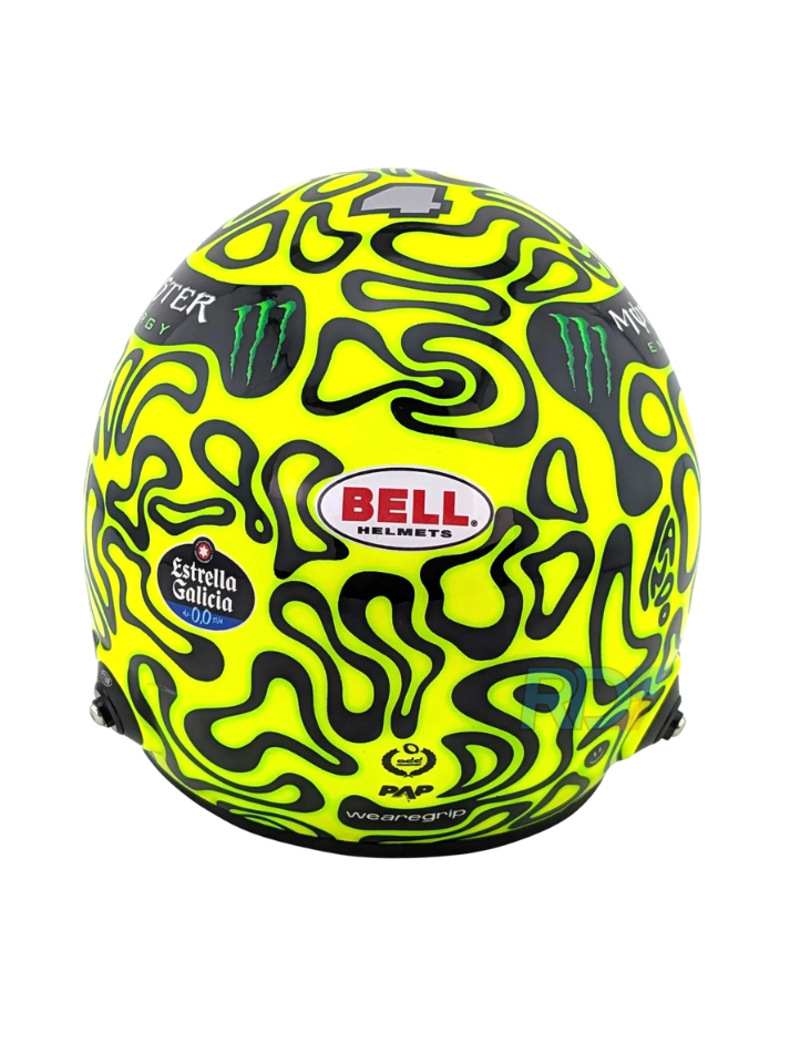 Casco Formula 1 in scala 1:2 Replica McLaren Lando Norris F1 2025-3