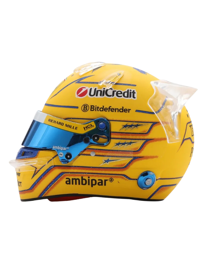 Casco Formula 1 in scala 1:5 Lewis Hamilton – Scuderia Ferrari HP MIAMI 2025-3
