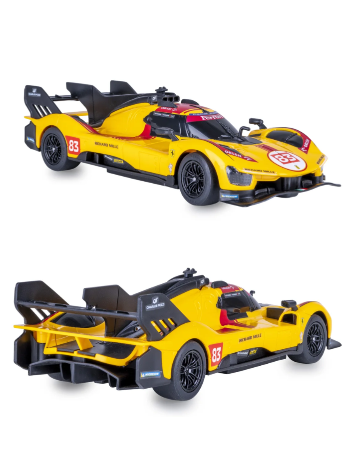 Macchina telecomandata Rastar - R/C control in scala 1:14 FERRARI 499P LE MANS yellow-3
