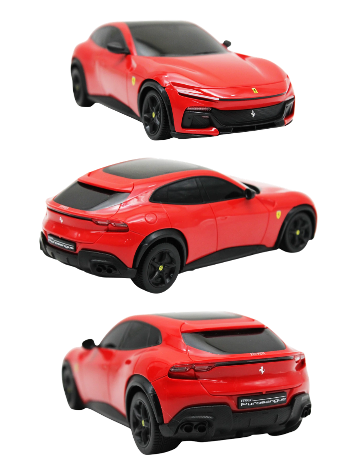 Macchina telecomandata Rastar - RC control in scala 1:24 FERRARI PUROSANGUE-3